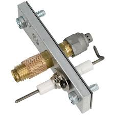 Bloc veilleuse avec electrode allumage