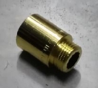 Messing verlengstuk 1/2 x 30mm