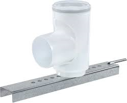 Coude avec support cheminee diam. 80