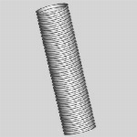 PP120 tuyau flexible 80mm par mètre (ouleau=50m)