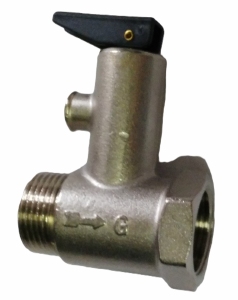 Veiligheidsklep sanitair 9 bar - 1/2