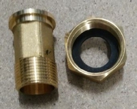 Raccord compteur 4/4 x 3/4